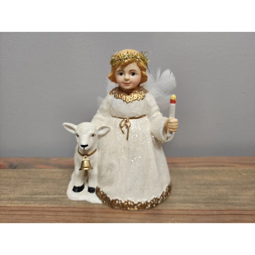 Bethany Lowe Designs Rosalee Angel With Lamb Item# TD8568